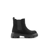 MODELISA - Bota Chelsea Plataforma Casual Mujer (Negro, numeric_36)