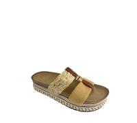 MODELISA - Sandalia Alpargata Plataforma Destanolada Abierta Estilo Casual Mujer