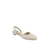 MODELISA - Sandalia Destonalada Mercedita Slingback Hebilla Tobillo Para Mujer (Beige, Sistema tallas calzado EU, Adulto, Mujer, Números, mediano, 38)