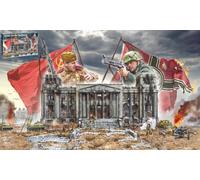 MODELISMO ESTÁTICO DIORAMAS ITALEROS BERLÍN 1945 OTOÑO DEL REICH KIT ESCALA 1:72