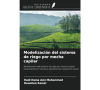 Modelización del sistema de riego por mecha capilar: Modelización del sistema de riego por mecha capilar para plantas en maceta y plantaciones a pequeña escala