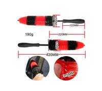 (modello 1) Spazzola per il lavaggio dei cerchi dell'auto da 9,5 pollici Spazzola per neumática Spazzola