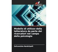 Modello di utilizzo della letteratura da parte dei ricercatori nel campo della psicologia