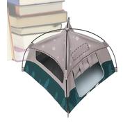 Modelo - 1:12 escala en miniatura, juguete de camping detallado | perfecto para juegos de rol interiores y exteriores, decoración de jardín, sala de juegos para niñas y niños, actividades creativas