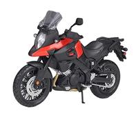 Modelo 1:12 para Suzuki V-Storm Aleación De Carreras Motocicletas Modelo Diecast Metal Childrens Gifts(Red with Foam Box)