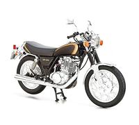 Modelo 1/12 para Yamaha SR400 1JR 1998 Montaje De Motocicleta Modelo Colección Juguete