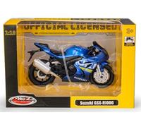 Modelo 1:18 Suzuki GSX-R1000 Azul