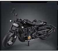 Modelo A Escala 1:12 De Motocicleta Para D&avidson Sportster S De Aleación Fundida A Presión. Regalo Ideal Para Novio O Como Regalo De Cumpleaños.