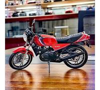 Modelo a Escala 1:12 para Yamaha RZ250, Modelo De Motocicleta Carreras Clásica Aleación, Fundido A Presión, Deportiva Cross-Country Callejera, Regalos(Rosso)