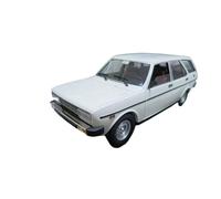 Modelo A Escala 1:18 del Fiat 131 Panorama 1981 Blanco De Aleación Sedán Simulación Estática