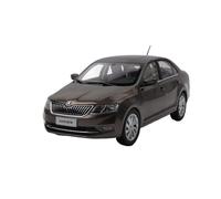 Modelo A Escala 1:18 del SAIC Skoda Rapid PA 2018 De Aleación Marrón Ideal para Exhibición Juguete Sorpresa