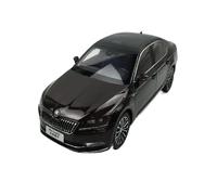 Modelo A Escala 1:18 del Volkswagen Superb 2016 De Aleación Color Negro Clásico para Exhibición En Escritorio