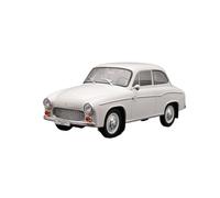 Modelo a Escala 1:24 de Coche Syrena 104 de 1966 de Metal Fundido a presión Pieza Decorativa de Escritorio Adorno Decoración del Hogar