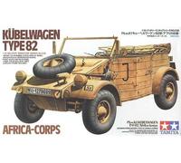 Modelo A Escala 1:35 De TAMIYA Kubelwagen Tipo 82 Africa-Corps
