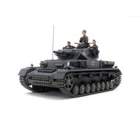 Modelo A Escala 1:35 De Tanque Alemán Pz.Kpfw.IV Ausf.F De Plástico TAMIYA