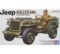 Modelo A Escala 1:4 De Plástico Jeep Willys Mb Ton TAMIYA