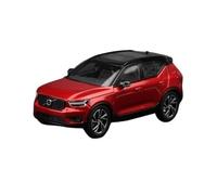 Modelo A Escala 1/43 De Coche Aleación para SUV XC40 XC60 Vehículo Moderno Multicolor con Diseño Sellado(Red)