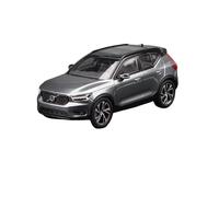 Modelo A Escala 1/43 De Coche Aleación para SUV XC40 XC60 Vehículo Moderno Multicolor con Diseño Sellado(Silver)