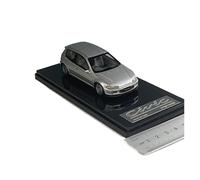 Modelo A Escala 1/43 De Honda Civic JDM Colección De Resina Coche En Miniatura para Decoración De Dormitorio(Silver)