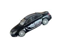Modelo A Escala 1/43 del Buick 2011 Regal Réplica En Resina De Un Sedán Clásico Ideal para Decoración O como Adorno(Black)