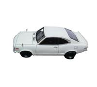 Modelo A Escala 1:43 del RX-3 Coupé Réplica En Resina Ideal para Exhibición O como Regalo Vehículo Decorativo Realista(White)