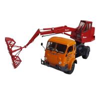 Modelo A Escala 1:43 del Tractor Renault R2142 4x4 Cabina De Aleación Adorno Clásico Exhibición Estática Nostálgica