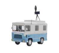 Modelo a Escala 1:43 la Furgoneta la compañía radiodifusión GAK ORTF Metal Fundido a presión para exhibición estática Adorno Decoración del Hogar