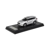 Modelo A Escala 1/64 De SUV Réplica En Aleación Clásico Ideal para Coleccionistas De Sedanes(Silver)