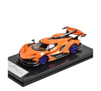 Modelo A Escala 1:64 del Dios del Sol Apolo IE: Coche De Juguete En Miniatura De Aleación Modelo Deportivo para Juegos(Orange)