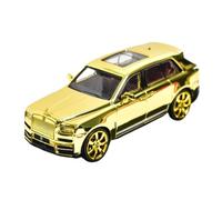 Modelo A Escala 1:64 del Rolls-Royce, SUV De Lujo Todoterreno De Aleación Juguete En Miniatura De Metal(Gold)