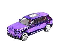 Modelo A Escala 1:64 del Rolls-Royce, SUV De Lujo Todoterreno De Aleación Juguete En Miniatura De Metal(Purple)