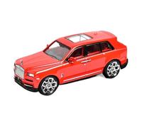Modelo A Escala 1:64 del Rolls-Royce, SUV De Lujo Todoterreno De Aleación Juguete En Miniatura De Metal(Red)