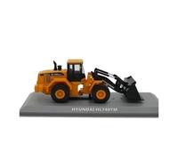 Modelo A Escala 1:72 La Carretilla Elevadora Moderna HL740TM Vehículo Construcción Maqueta Aleación Vehículo Ingeniería