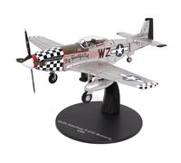 Modelo a escala 1:72 North American P-51D Mustang - Militaria fundida por Motorcity Classics