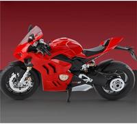 Modelo a Escala 1/9 para Ducati Panigale V4S Modelo De Motocicleta Carreras Aleación Fundida A Presión, Juguete Colección, Miniatura Coche, Decoración del Hogar