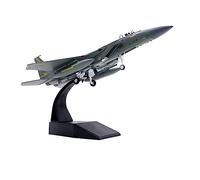 Modelo a Escala Aviones 1: 100 Apto para F-15C Military Fighter Metal Aircraft Modelo Terminado Simulación Desktop Display Decoraciones