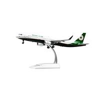 Modelo a Escala Aviones 1:200 Apto para Avión EVA Air A321 Aleación Fundida A Presión Modelo Coleccionable Avión Exhibición Regalo Recuerdo