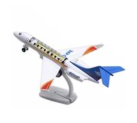 Modelo a Escala Aviones 1:400 Apto para Pista De Inercia Avión Música Historia Aleación Negocio Avión De Pasajeros Avión Juguete Modelo Avión(Azul)
