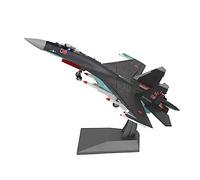 Modelo a Escala Aviones 1:48 para Su 35 Fighter Metal Fundido A Presión Aleación Simulación Avión Pasajeros Modelo Decoración Escritorio Regalo(A)