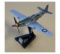 Modelo a Escala Aviones 1 72 Apto para La Segunda Guerra Mundial Ejército De Los EE. UU. P-51D Mustang Modelo De Avión De Combate Decoración Terminada Exhibición De Juguete