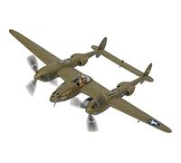 Modelo a Escala Aviones 1 72 Modelo De Avión Fundido De Aleación Aa36615 Lockheed para P-38g Lightning Fighter Regalo Colección De Juguetes