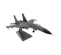 Modelo a Escala Aviones Modelo De Avión De Combate J-11 De Aleación Escala 1:100 Coleccionable Fundido A Presión Regalo Recuerdo Exhibición