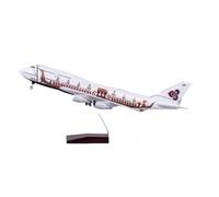 Modelo a Escala Aviones Modelo De Avión De Resina Fundido A Presión B747 De Thai Airways Dragon Boat Escala 1:150 Ligero Exhibición Estática(with Light)