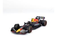 Bburago RedBull RB18 (2022): Modelo de Coche a Escala 1:24, #11 Sergio Perez, Carcasa rígida con Casco, Azul (18-28026P)