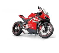Modelo a Escala Coche De Carreras A Escala 1/7 Modelo Motocicleta Fundida A Presión Juguete para Decoración del Hogar Regalo Cumpleaños para Ducati para Superleggera V4 para Super