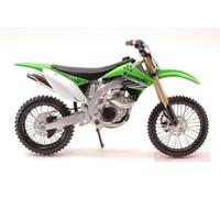 Modelo A Escala Compatible con Kawasaki KX 450F Green 1:12 MAISTO MI8141G