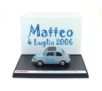 Modelo A Escala Compatible CONFIAT 500 D 1960 Matteo 1:43 BRUMM BMS0701