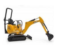 Modelo a escala de excavadora BRUDER 62003 1:16 ABS Negro/Amarillo