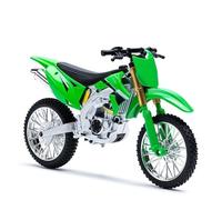 Modelo a Escala de Moto 1:10 para Kawasaki KX450 Modelo Motocicleta Deportiva Aleación Metal Fundido A Presión Carreras Callejeras Cross-Country Juguete Simulación Regalo(Vert)