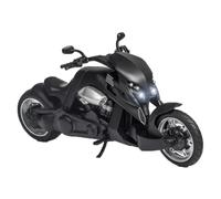 Modelo a Escala de Moto Colección De Maquetas Motocicletas 1:12 para Yamaha Tyrannosaurus Rex V-Rex con Caja Adornos, Regalos, Aleación, Carreras, Modelos, Simulación Urbana(Nero)